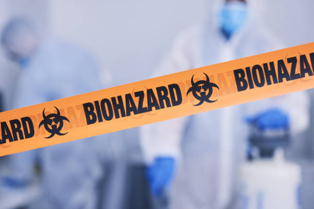 Professional Drug Lab Cleanup technician working in Olivet, NJ